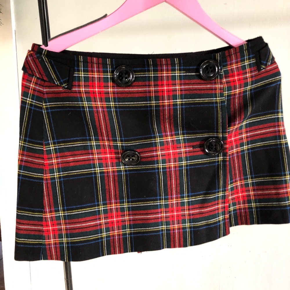Gap winter red mini skirt
